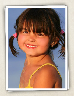 smiling little girl